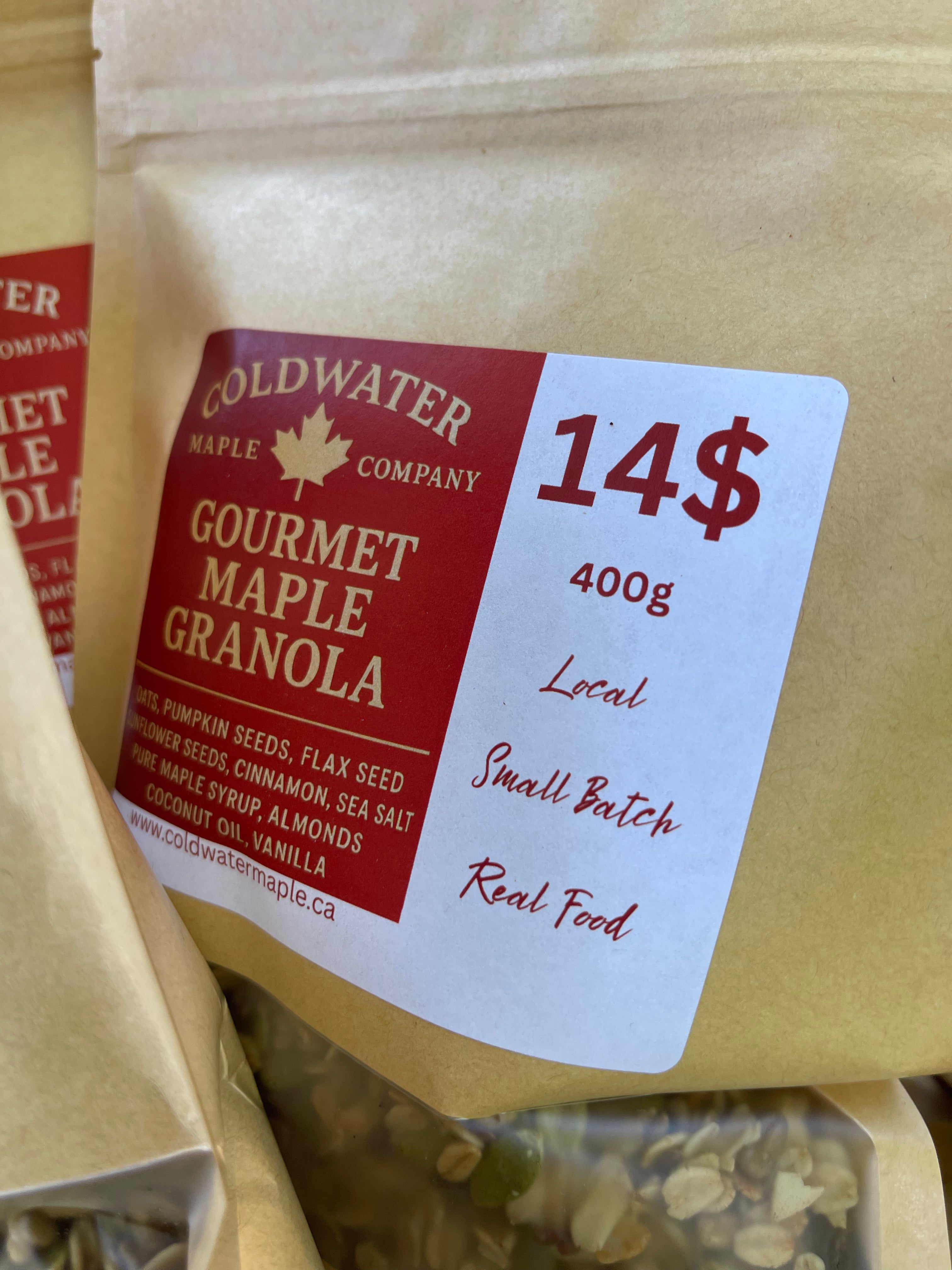 Gourmet Maple Granola