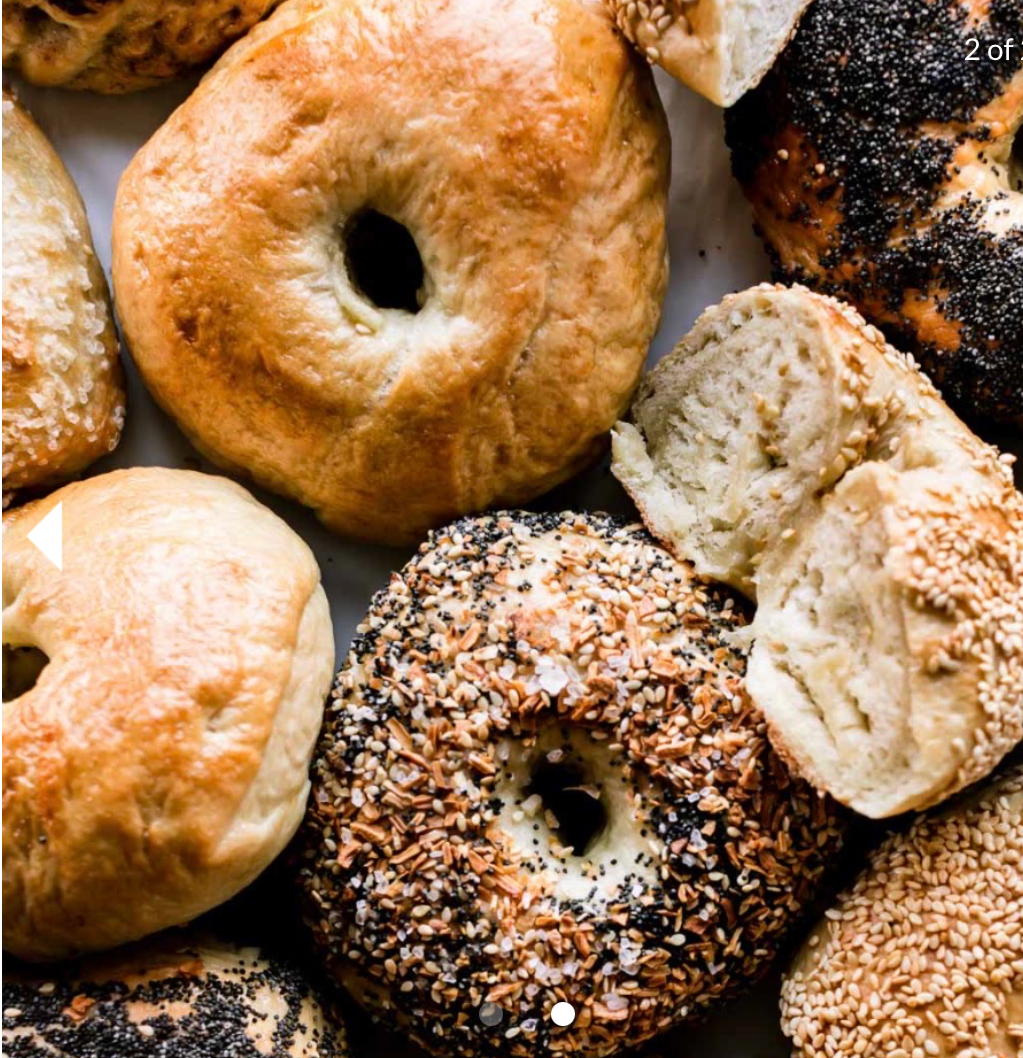 From-scratch bagels from Cozy Acres Bakery